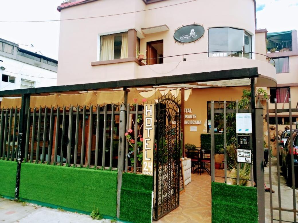 Hotel Casa Franciscana Quito Eksteriør bilde