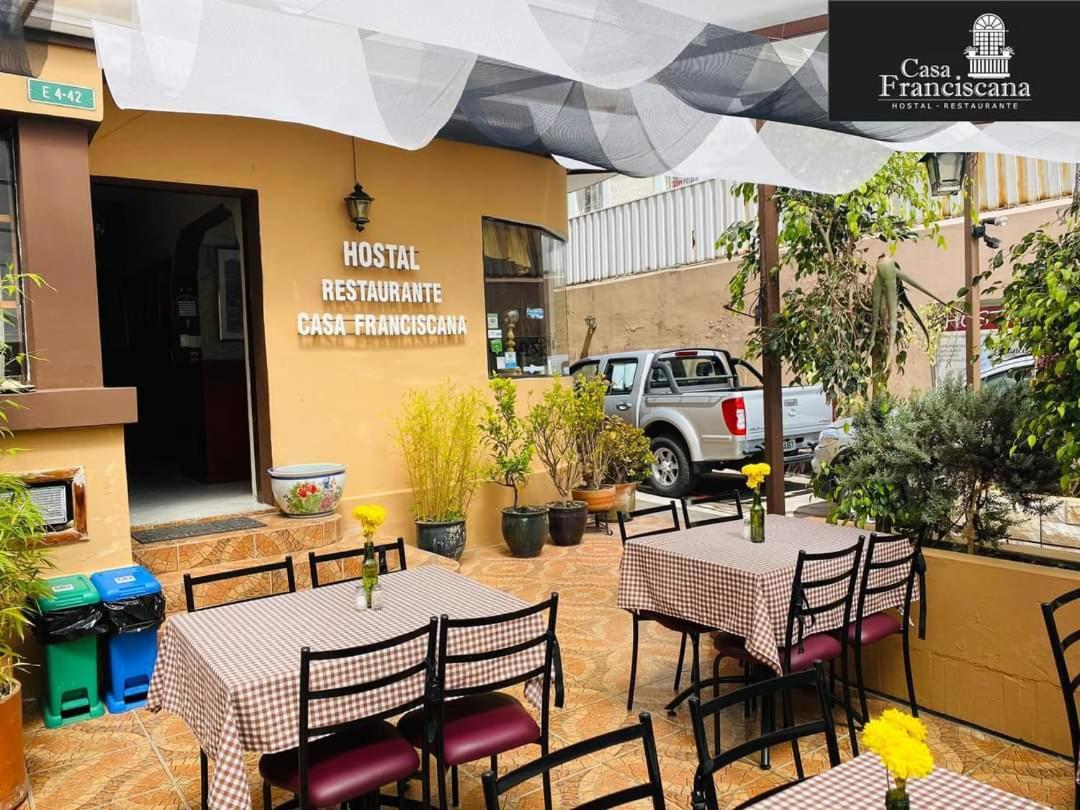 Hotel Casa Franciscana Quito Eksteriør bilde