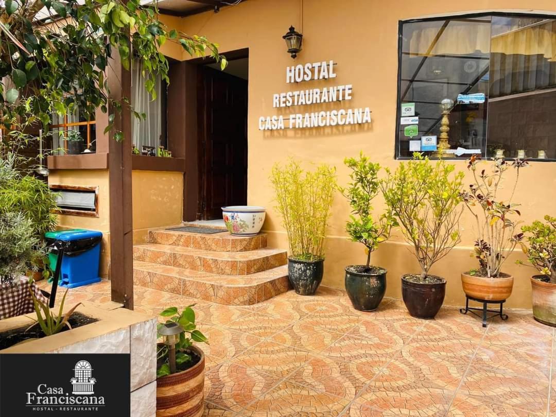 Hotel Casa Franciscana Quito Eksteriør bilde