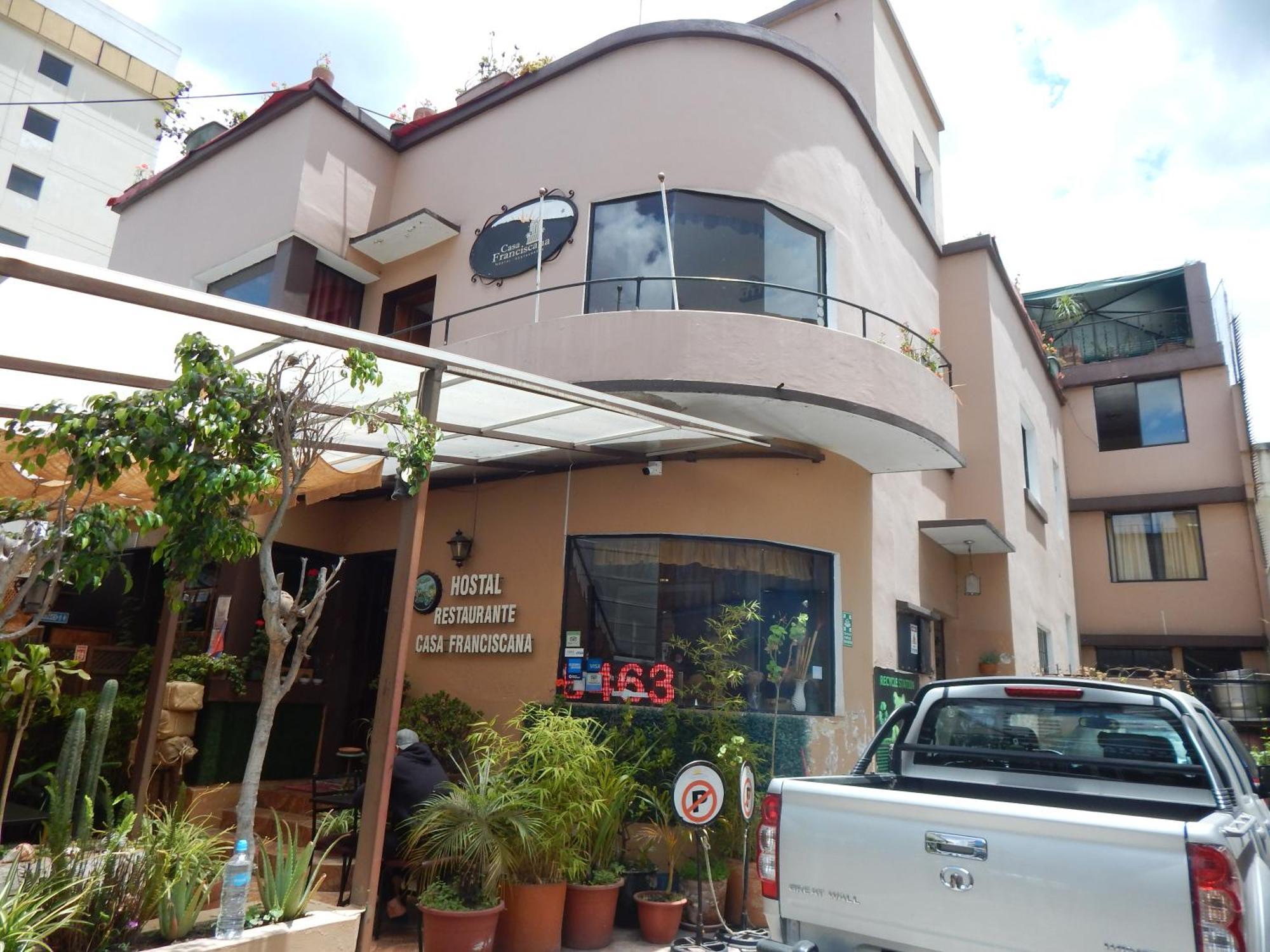Hotel Casa Franciscana Quito Eksteriør bilde